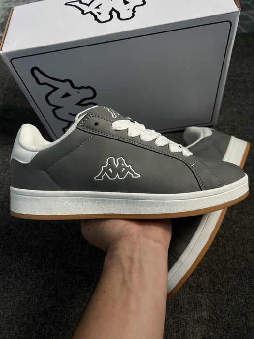 Adidași Kappa stil skate gri cu talpă maro măsura 42