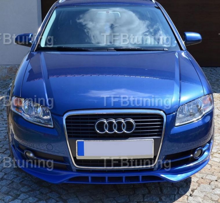 Prelungire lip spoiler bara fata Audi A4 B7 aspect SLINE S LINE S4 RS4