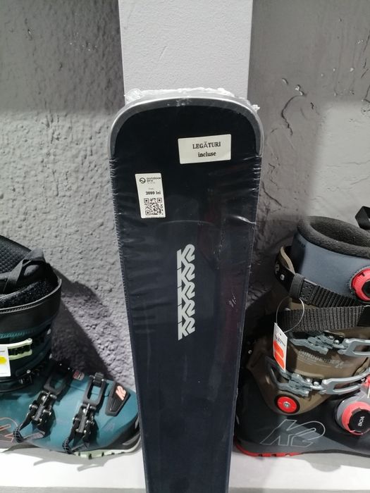 Schiuri ski dama K2 Disruption 75W + legaturi Marker Quikclik 10 Nou!