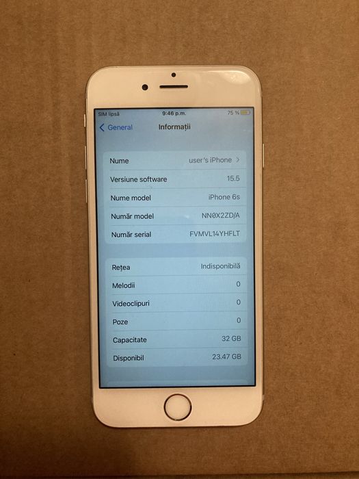 Iiphon 6s impecabil
