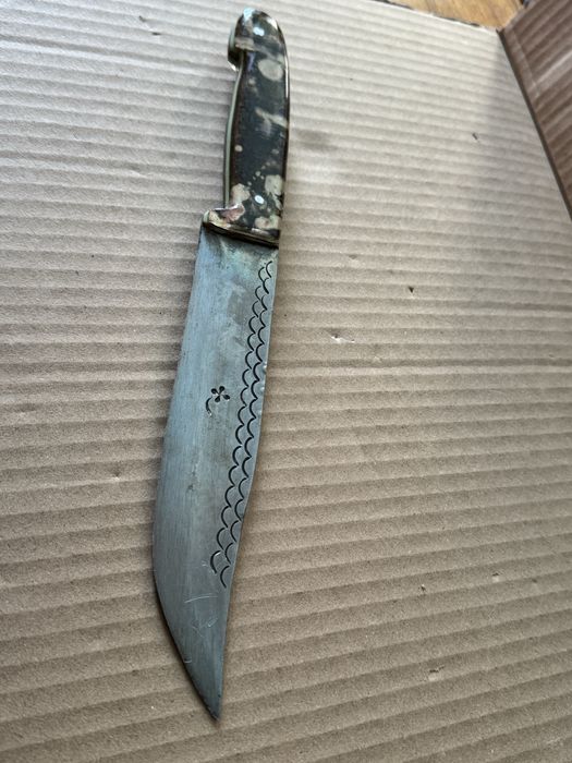 Стар нож 30см , гравиран