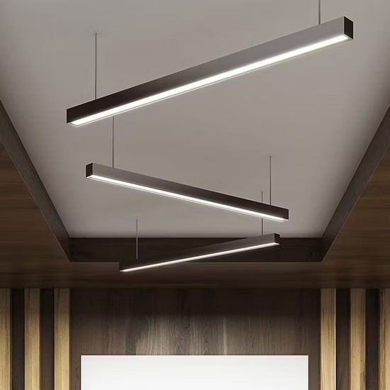 Подвесной светильник Потолочный Встроенные Накладные Линейные