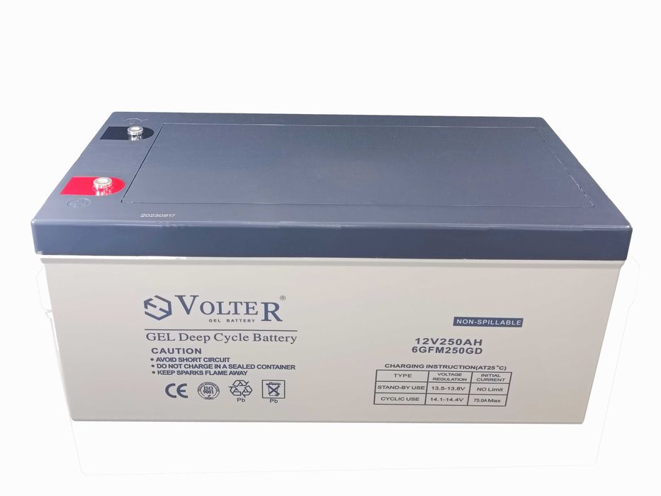 Аккумулятор гелиевый 100А