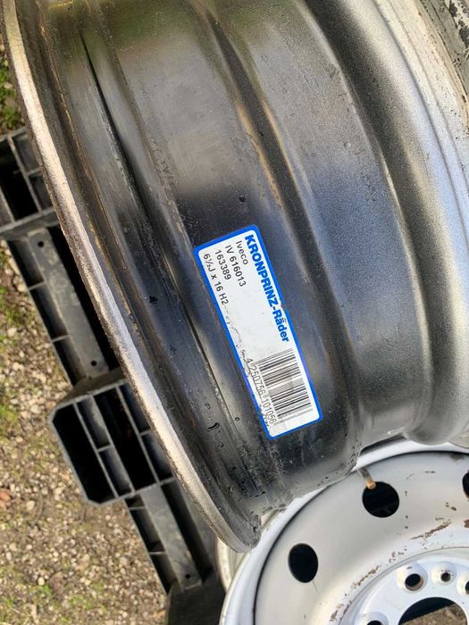 Оригинална джанта 16цола ЕТ68 6x125 за Iveco Daily(2006-2025)