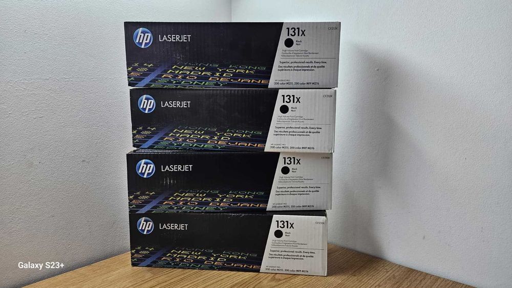 Toner HP 131X original CF 210X,Negru