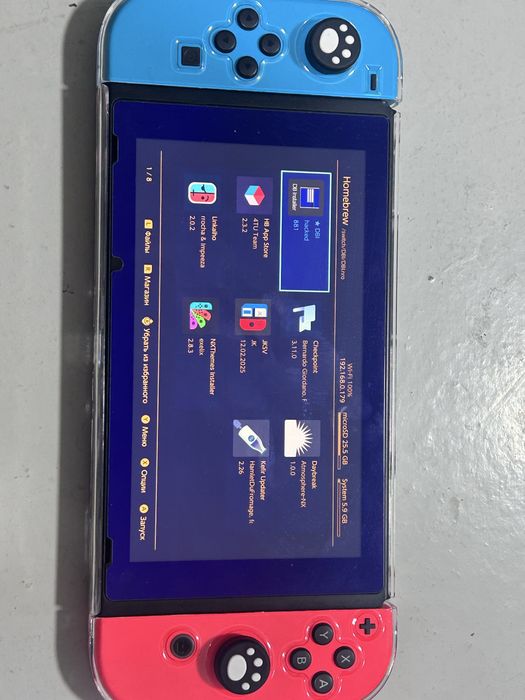 Nintendo Switch Прошитая (Kefir) + Full Комплект + 128GB