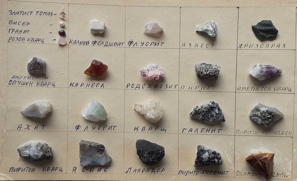 Сбирка от минерали