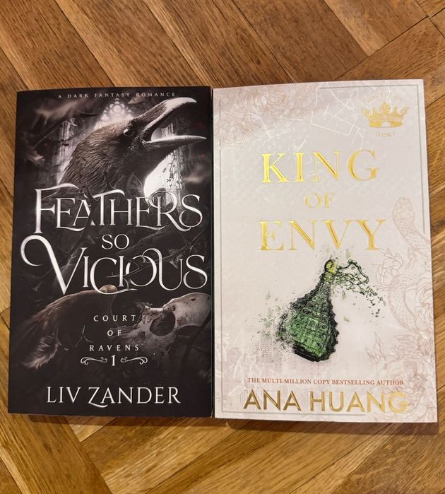 Английски Книги: Feathets so vicious-Liv Zander;King of envy-Ana Huang