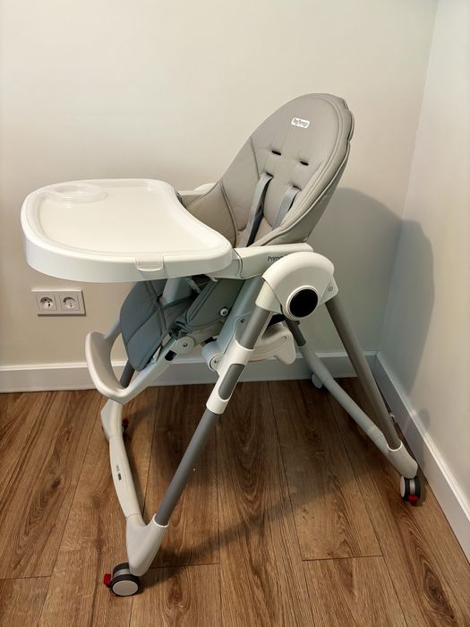 Стульчик Peg Perego Prima Pappa Follow Me (Ice) в отличном состоянии