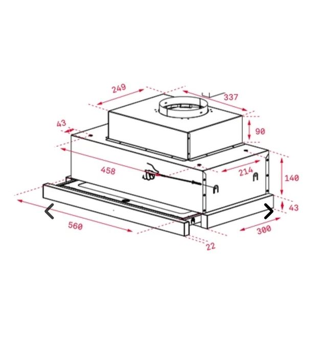 TEKA Тека CNL 6815 Plus Inox абсорбатор