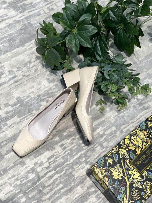 Женские туфли, на удобном каблуке