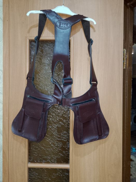 Кожаные изделия-(KISSER)-Сумка Кобура