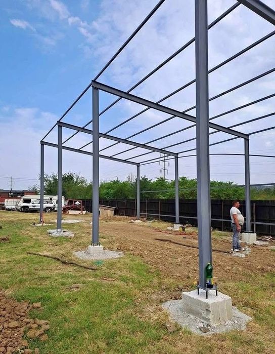 Vand hale structuri metalice
