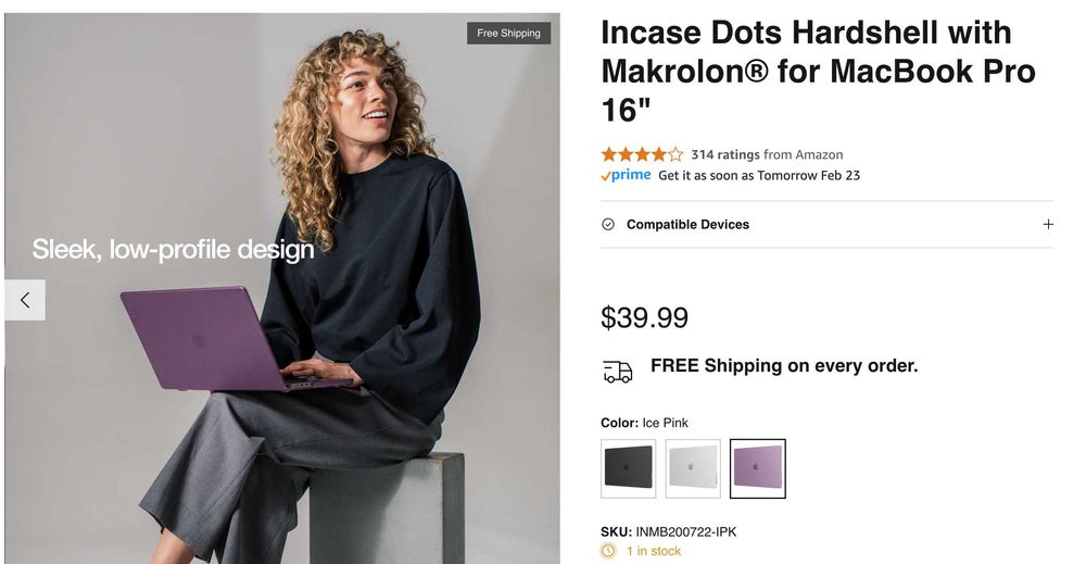 Калъф за MacBook Pro (2021), Incase