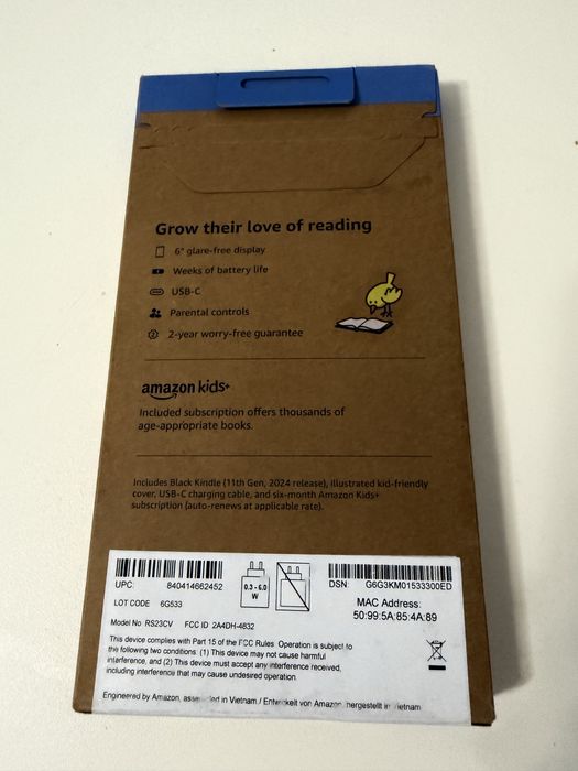 Kindle 11 black kids