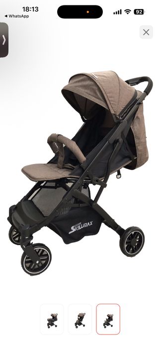 Коляска прогулочная Skillmax D600, черный