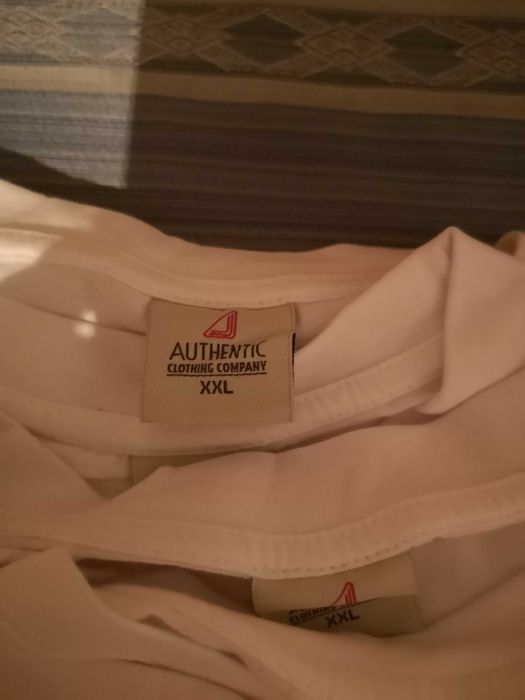 мъжки тениски 2ХL - x 11 броя - бели