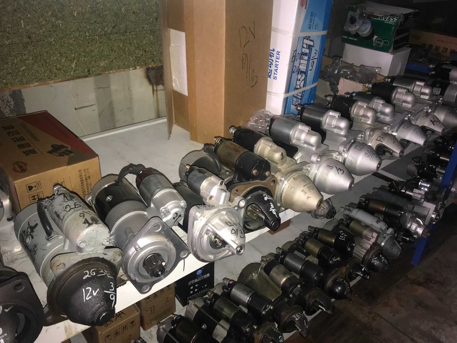 Генератор и стартер для спецтехники