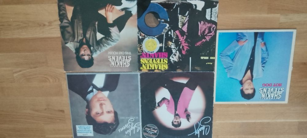 Colecție pe vinyl Shakin'  Stevens! Discuri Pick up!