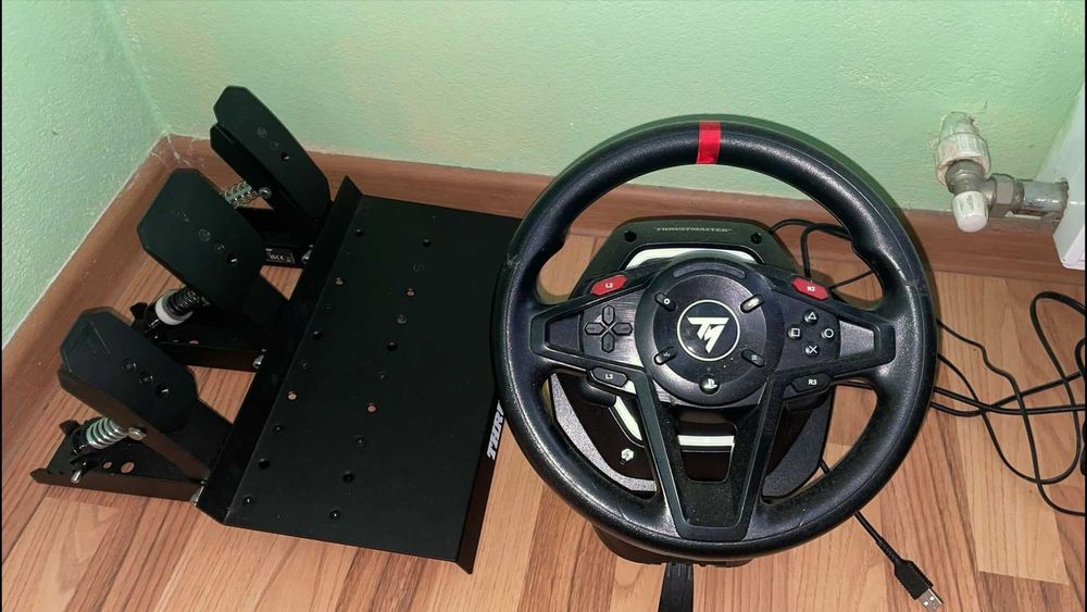 Volan gaming Thrustmaster T128P Playstation/PC + Pedale Thrustmaster Raceline III