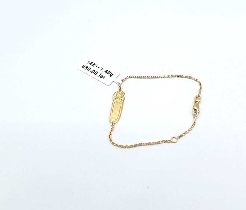 Bijuteria Royal bratara din aur 14k 1.40 gr