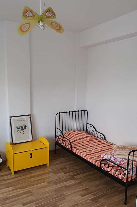 Pat extensibil copii, Ikea Minnen, cu somiera si saltea