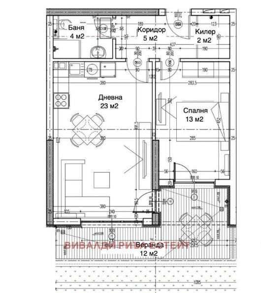 Продава се Двустаен апартамент в Варна, Изгрев - 78 кв.м за 903 €/кв.м - Снимка #2