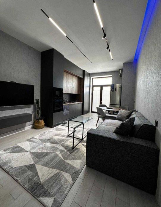 Угловая 3-комнатная квартира с мебелью в Oq Saroy, 67 м²