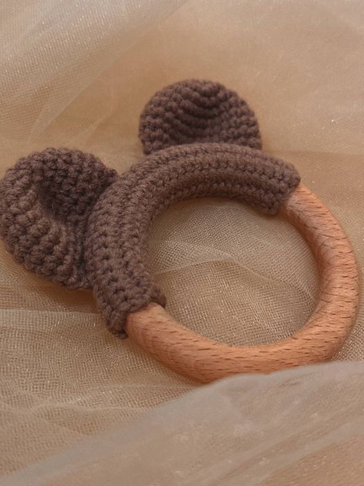 Ръчно изработен плетен комплект за бебе