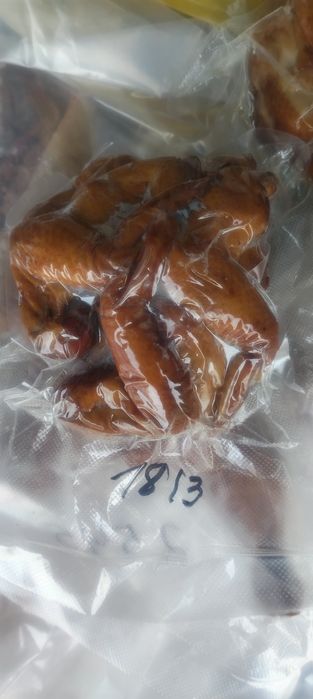 Копчёное мясо, рулет козье молоко