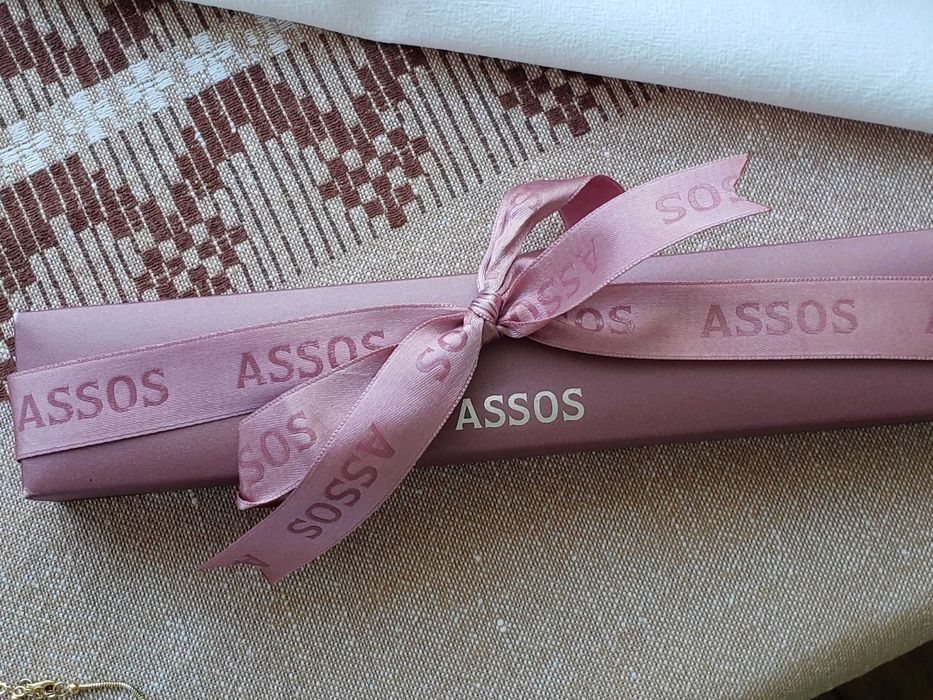 Златна гривна с талисмани Assos/Altinbas 14к., 6,28г