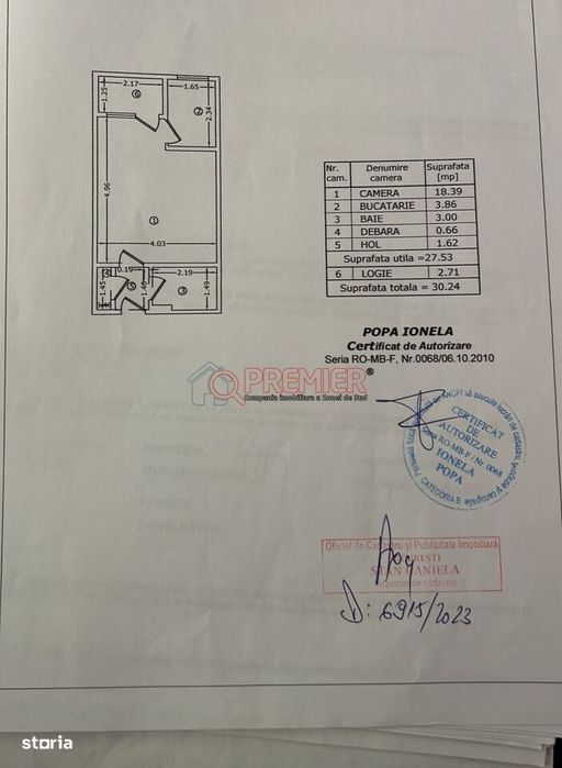 Garsoniera Mobilata - Turnu Magurele - Metrou Aparatorii Patriei