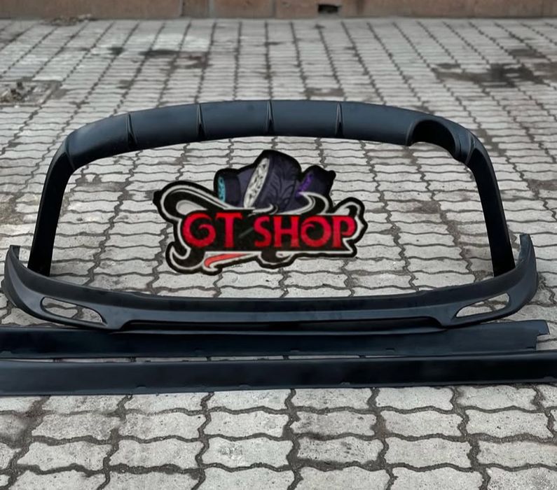 Накладка передняя на митсубиси лансер 10 зодиак