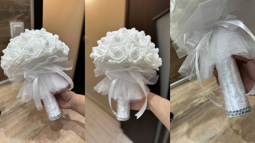 Красив сватбен букет