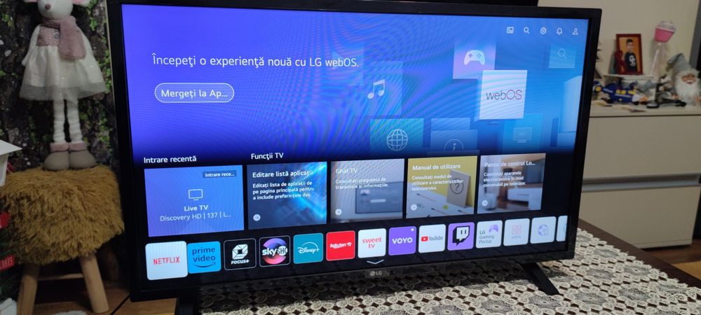 Tv LG smart Led Ful HD 80 CM + SUPORT DE PERETE