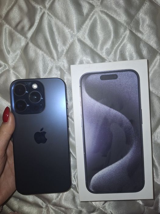 Iphone 15 PRO  128 GB BLU TITAN