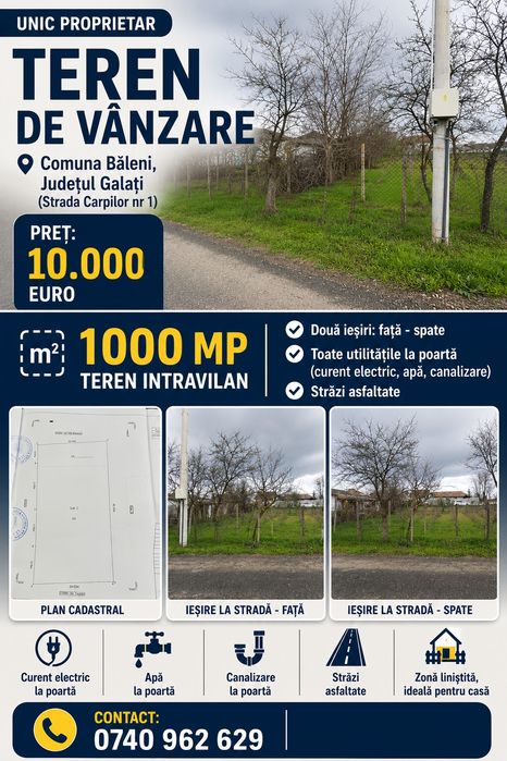 Vand teren intravilan