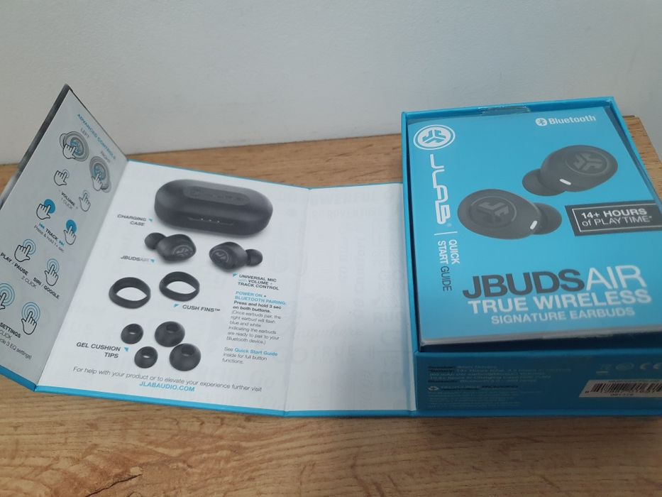Безжични Bluetooth слушалки Jlab JBuds Air