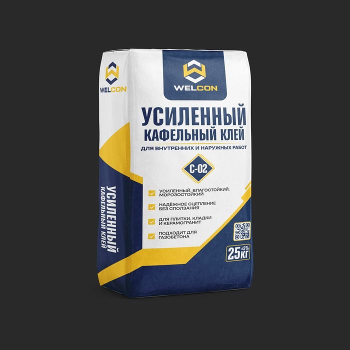 Усиленный кафелный клей