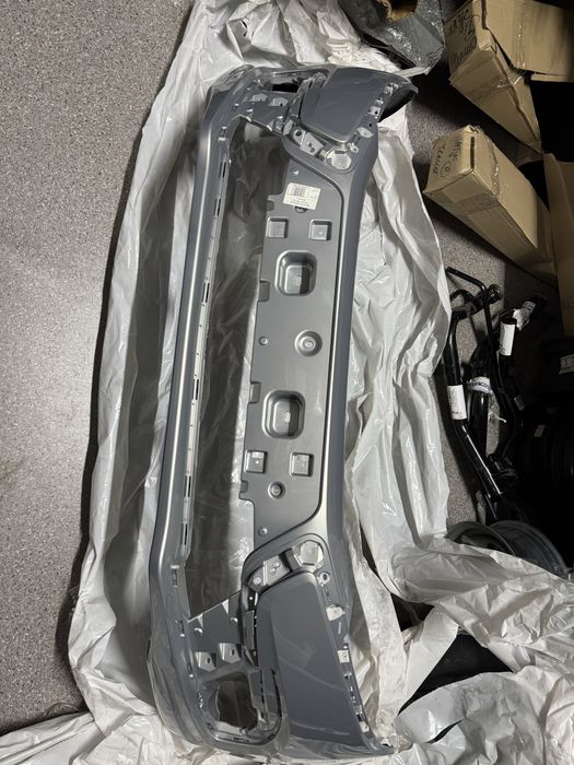 Бампер передний лада гранта фл цвет рислинг