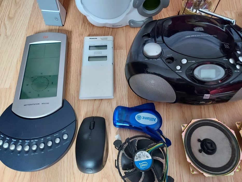 Lot obiecte netestate primite din germania