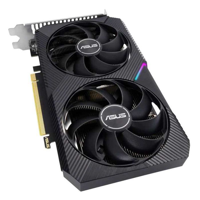 НОВА видеокарта ASUS Dual GeForce RTX 3050 OC с 8GB GDDR6 видеопамет