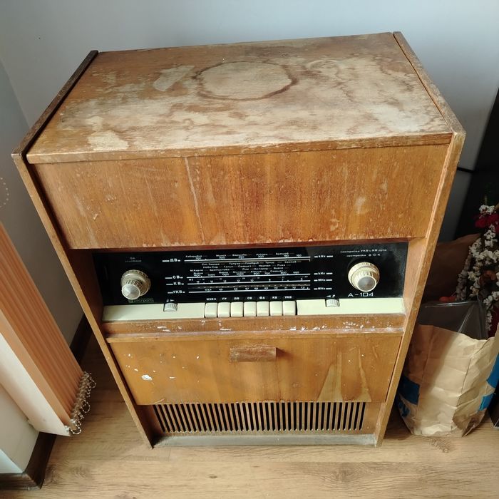 Ретро-радио грамофон