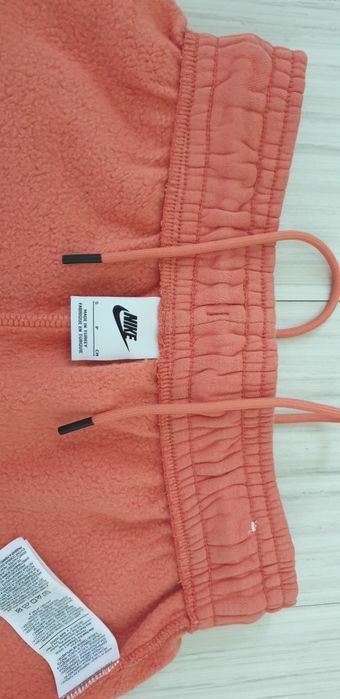 Nike Swoosh Fleece Cotton  Short S НОВО ОРИГИНАЛ Дамски Къси Панталони