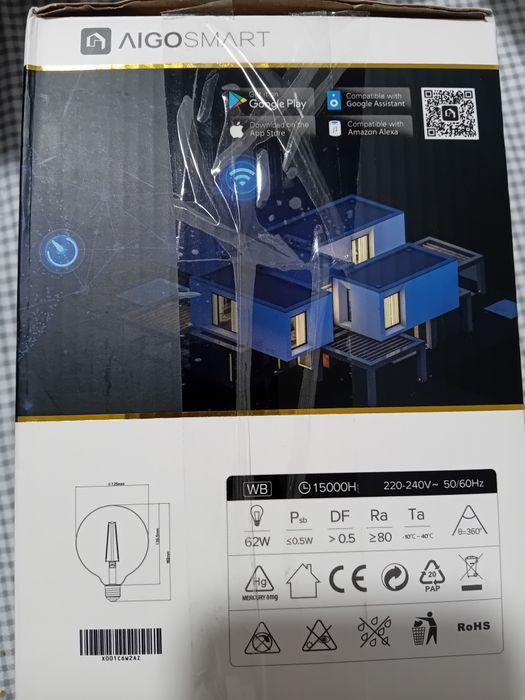 Bec led Smart nou cu eticheta