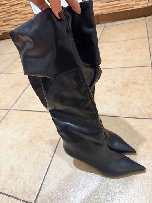 Стильные сапоги от ZARA новые