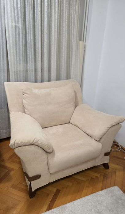 Set PREMIUM MOBEXPERT 3piese: canapea 3locuri, canapea 2locuri + fotoliu piele intoarsa