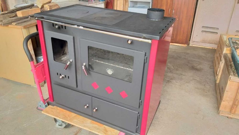 Готворска Печка Чугунен Плот Prometey Практик Лукс Еко