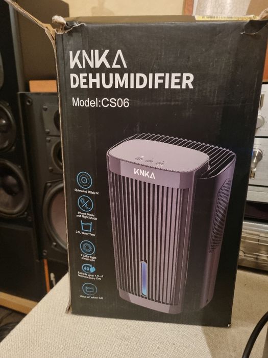 Dezumidificator KNKA 2,5 L. Nou.