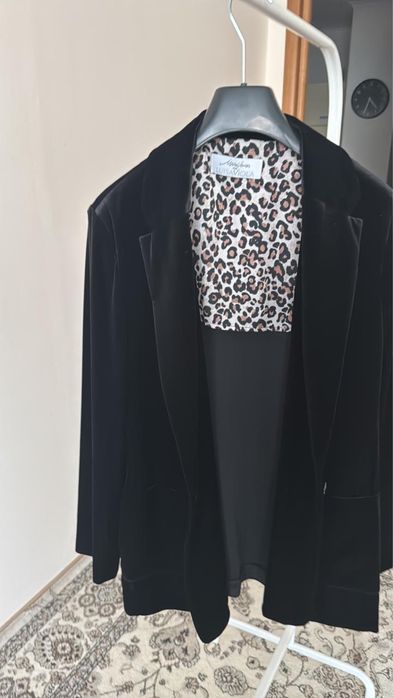 Пиджак велюровый